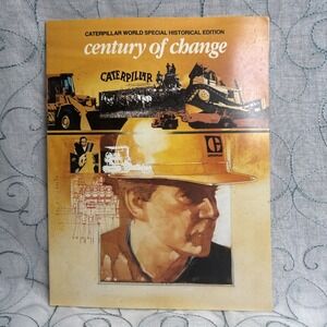 Caterpillar CAT World Special Historical Edition Printed 1984 Brochure FCCA25